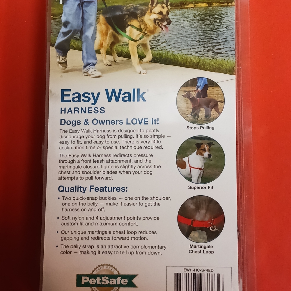 NWT!! Petsafe Easy Walk Dog Harness Sz Small - Picture 8 of 8